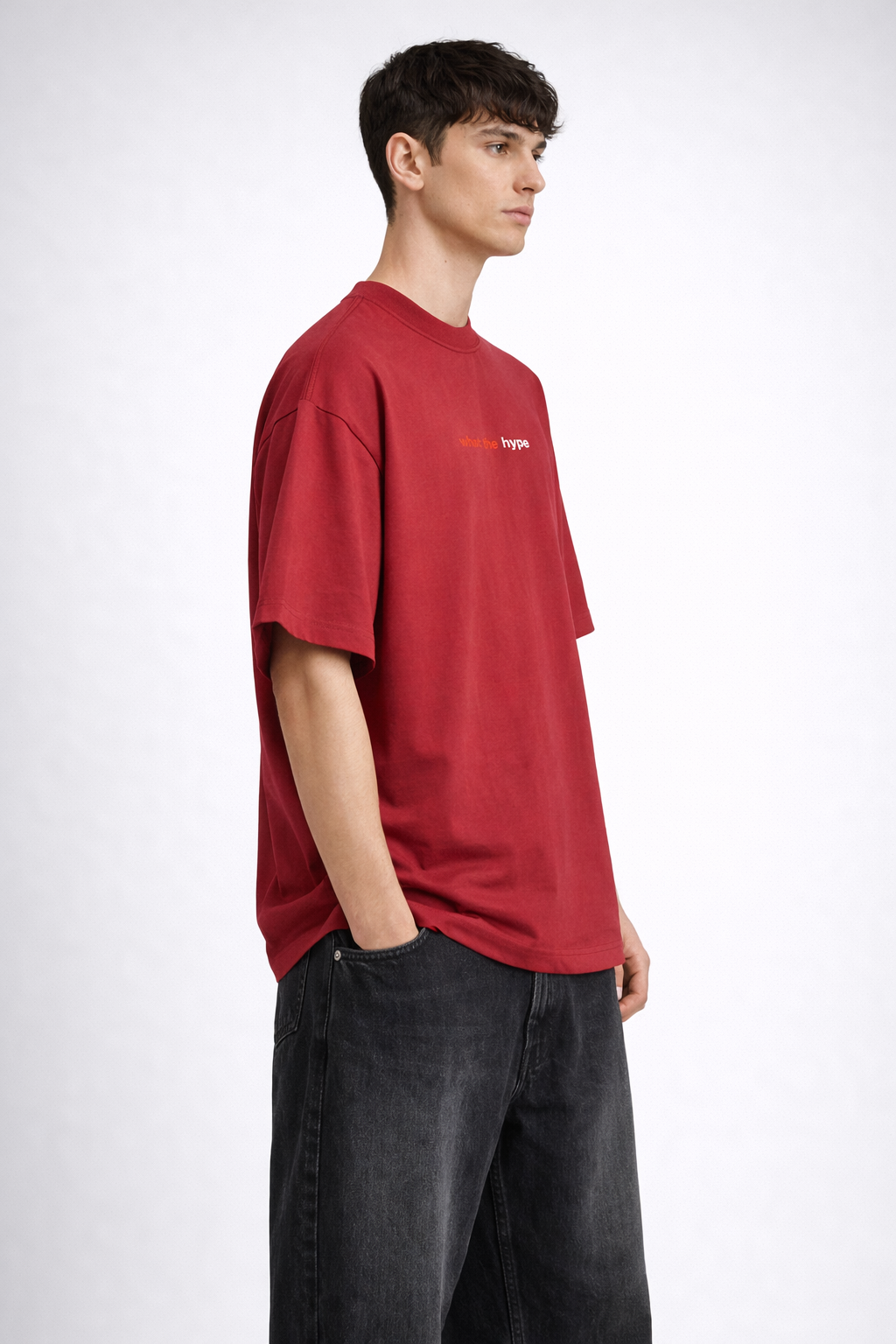 Certified Red Flag Red Oversized T-Shirt