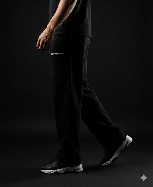 Black Essentials Sweatpants
