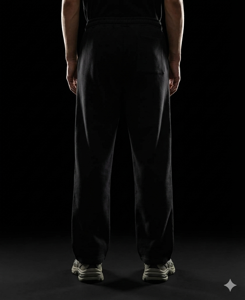 Black Essentials Sweatpants